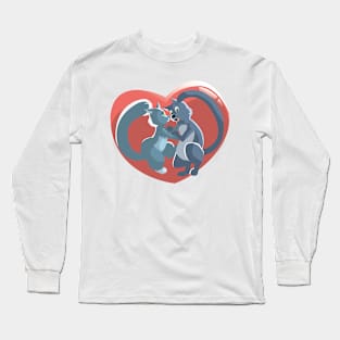 Meawtiful love Long Sleeve T-Shirt